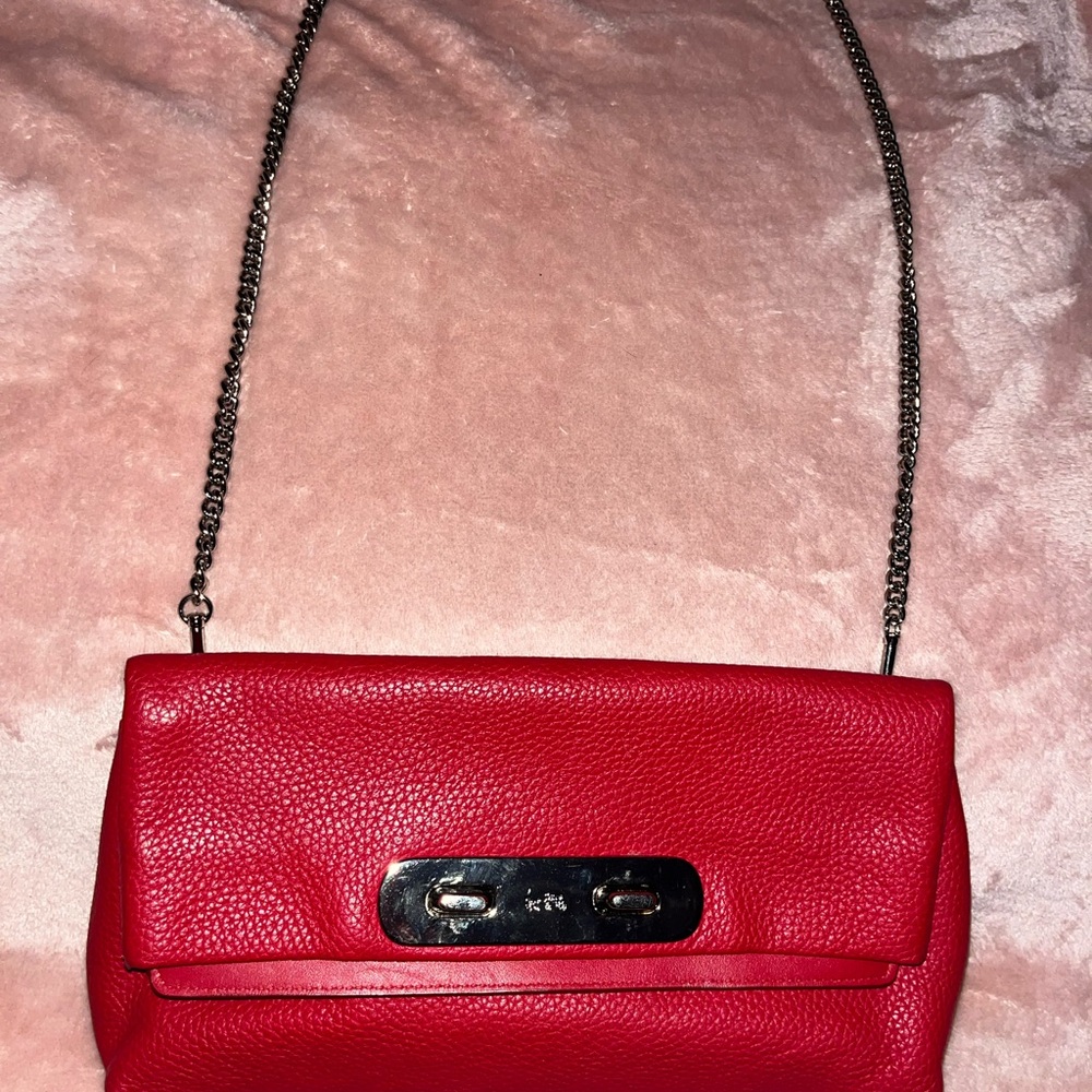 Coach Vibrant Red Crossbody Bag